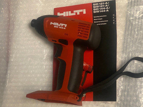 Hilti sid 144 - 1/4", hex