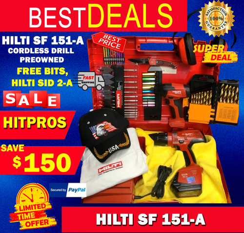 Hilti 151 cordless drill - sf,
