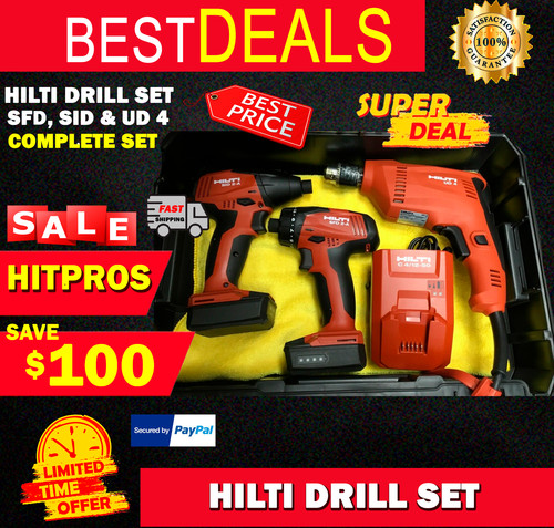 Hilti hammer drill sid - 4,