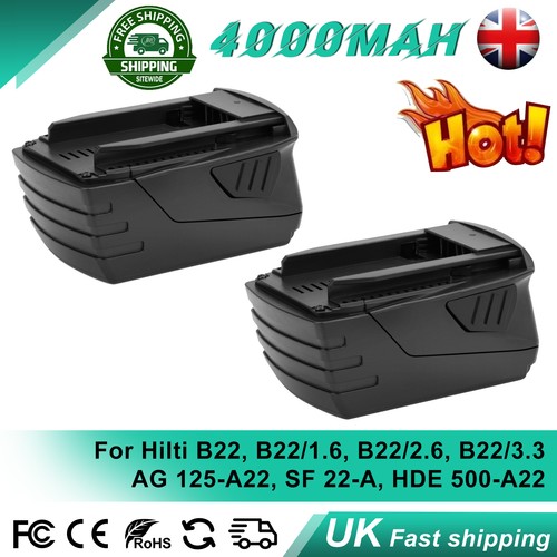 Batteria per hilti ion - 2x, li-ion