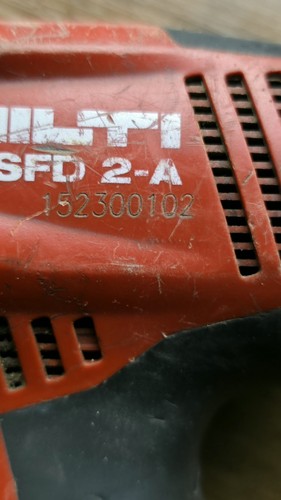 Hilti sfd light - sfd, a