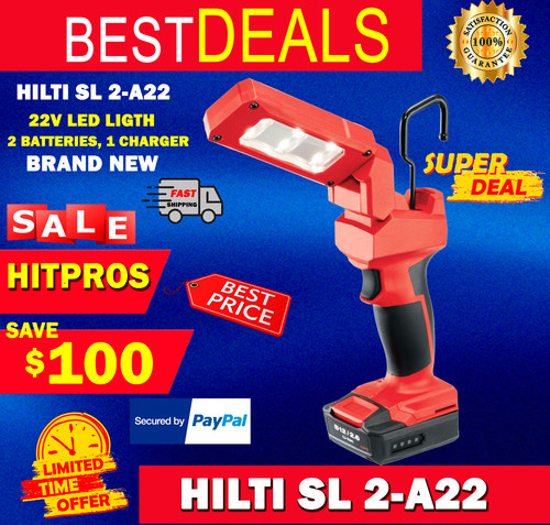 Hilti a22 22v led - hilti,