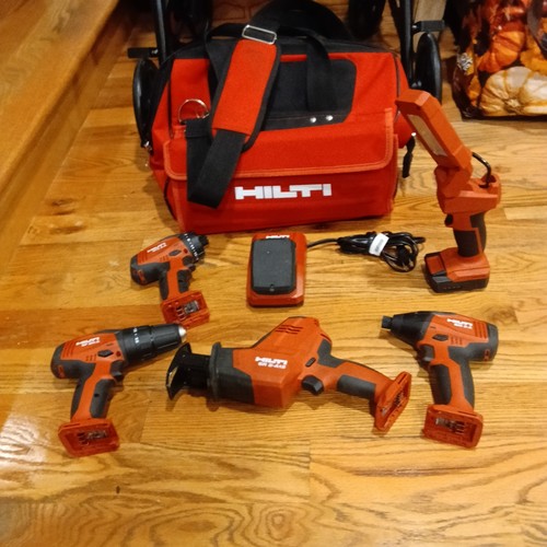 Hilti 12v ion tool set - li-ion, 5-tool